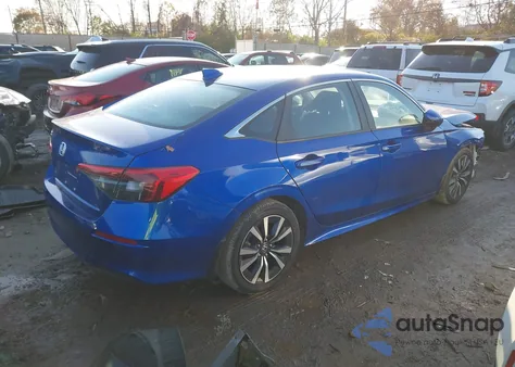 2023 Honda Civic Ex/Ex W/O Bsi from USA, damaged, VIN 2HGFE1F77PH301989